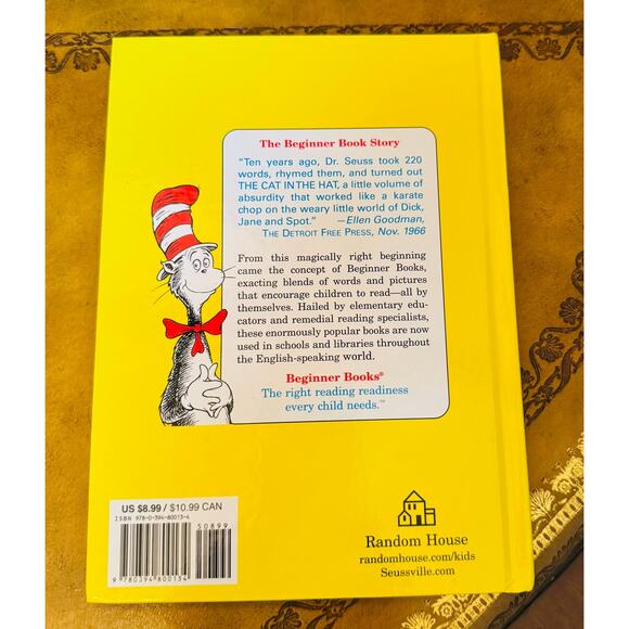 Dr Seuss One Fish Two Fish Red Blue Fish, ABC, The Foot Book Beginner Books NEW - Picture 10 of 11